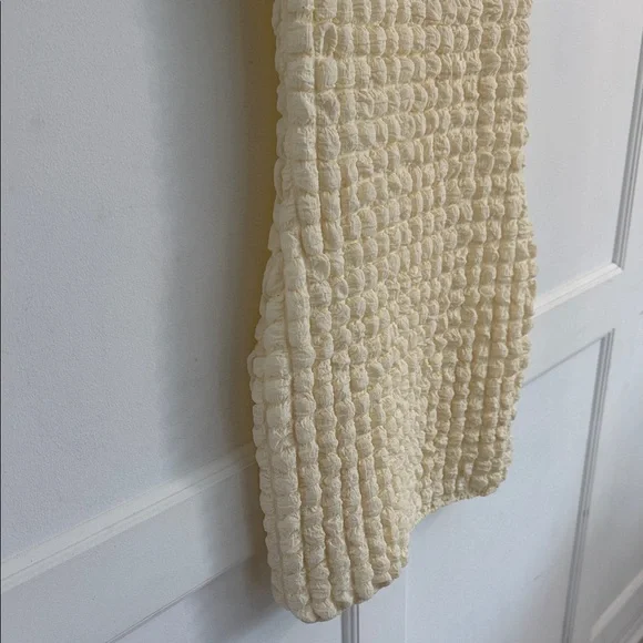 Princess Polly Cream Textured Mini Dress - Picture 6 of 11